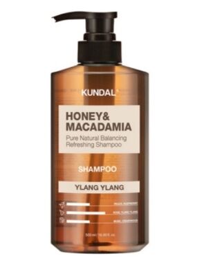 KUNDAL Honey & Macadamia Shampoo Ylang Ylang 500 mL
